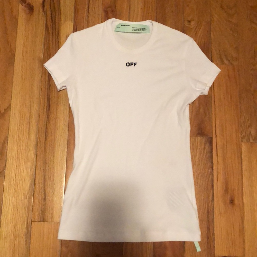 off white shirt